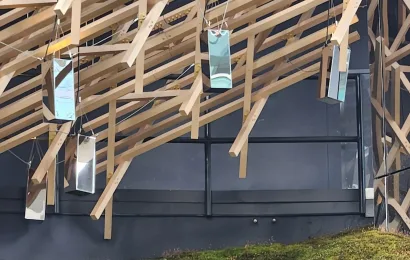 Kigumi Custom Up/Down Light, Alberni Tower, Vancouver, BC