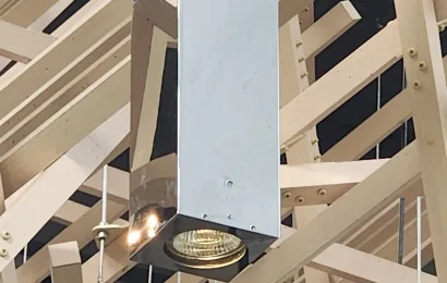 Kigumi Custom Up/Down Light, Alberni Tower, Vancouver, BC