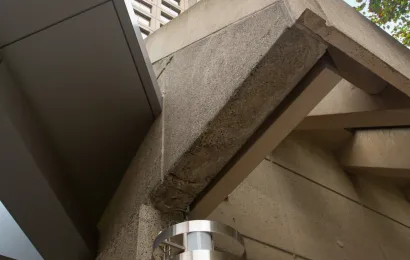 Stainless Steel Sconces - Harbour Center, SFU Downtown Campus