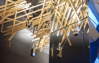 Kigumi Custom Up/Down Light, Alberni Tower, Vancouver, BC