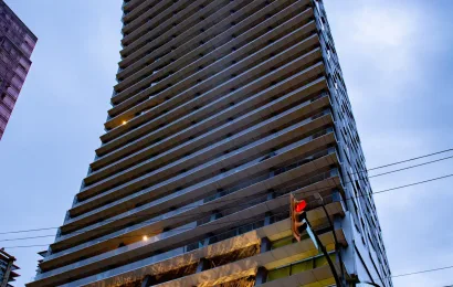 Kigumi Custom Up/Down Light, Alberni Tower, Vancouver, BC