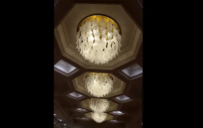 Crystal Chandelier - Wedgewood Hotel, Vancouver
