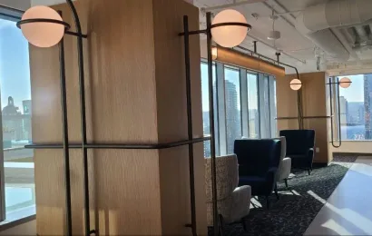 Custom Globe Wall Light, Amazon Office, Vancouver, BC