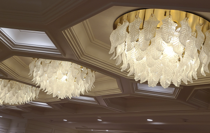 Crystal Chandelier - Wedgewood Hotel, Vancouver